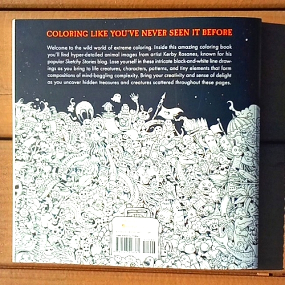 Animorphia Adult Coloring book - Picture 5 of 8